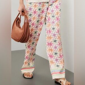 Scotch & Soda Colorful Starfish Print Pants